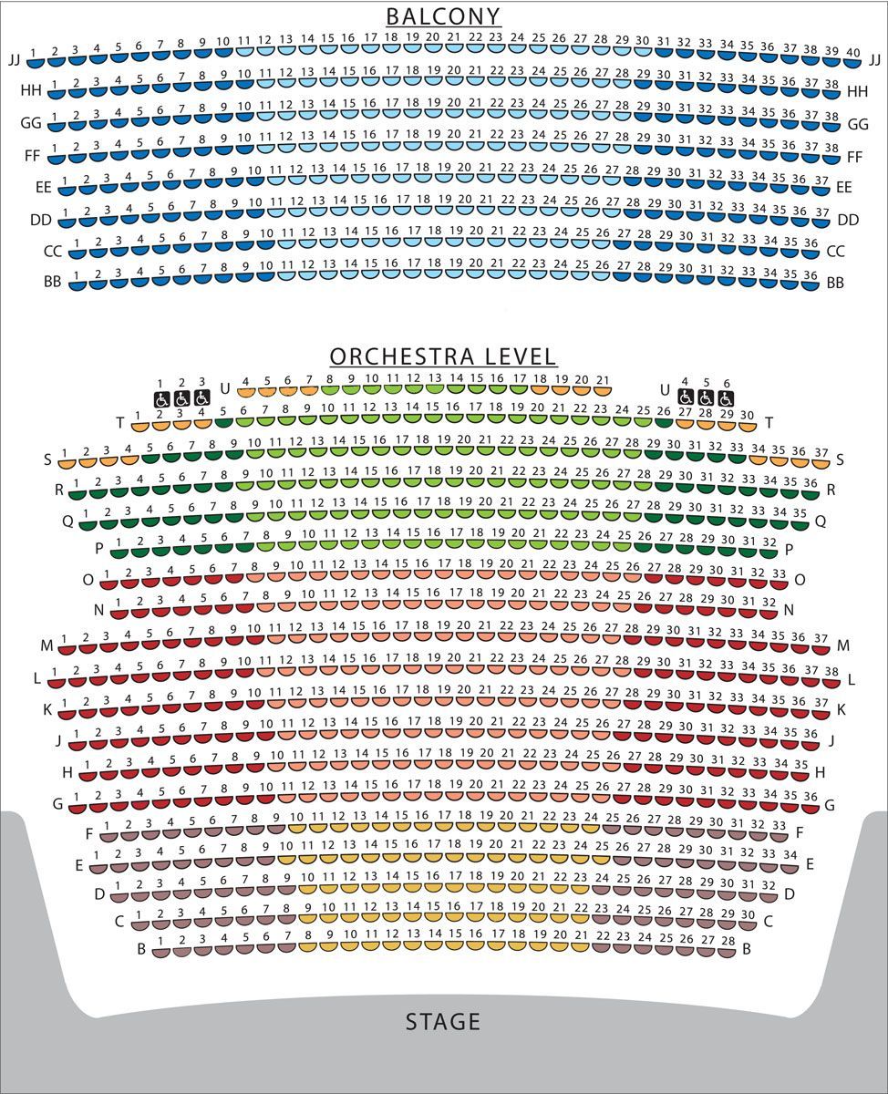 Thompson's Point Seating Chart