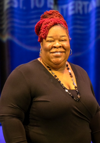 High Point Theatre Box Office Attendant RaDonna Finney