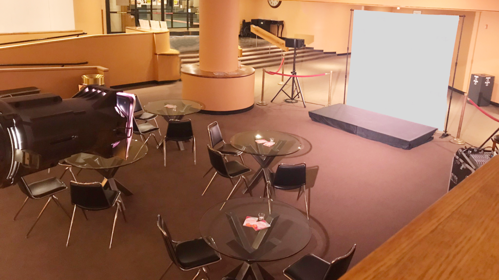 Lobby (Open Mic Setup)