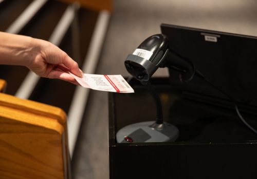 touchless ticket scanning